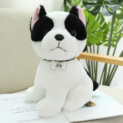 China Custom Cheap Price Eco-friendly Soft Plush Dog Stuffed Animals Large Size Sitting Plush Toy Husky Dog for sale