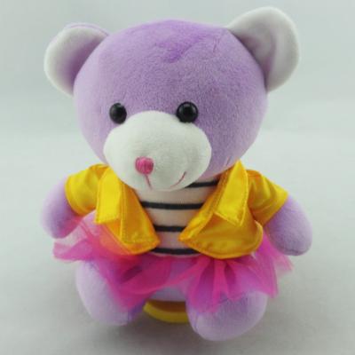 China Handmade high quality custom Singing LOGO and lovely plush dancing stuffed teddy bear for sale