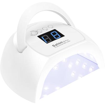 China Salon 80w ABS plastic new i2 plus uv nail lamp led gel curing light for beauty salon for sale