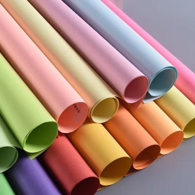 China 25 color precision dimension 180g-220g color handmade paper in big sheet for sale