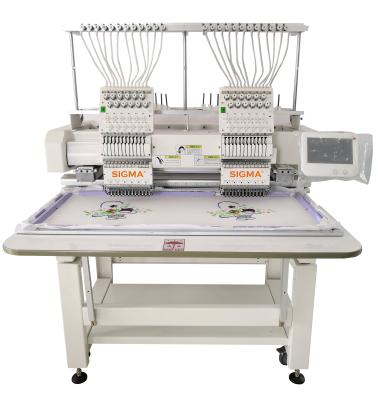 China Sewing line factory direct sale coiling domestic used china 9 inch single head embroidery machine Te koop