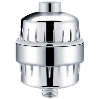 China Household Amazon Seller 10/12/15 Steps Chrome Water Shower Filter Hot Head for sale