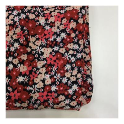 China Digital Printing Crepe Viscous Rayon Plain Women Fashion Fall Winter Fabric for sale