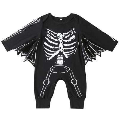 China Eco-friendly Soft/Super Breathable/Selling Baby Clothes Infant Jumpsuits Baby Boy Girl Toddler Jumpsuits Babies Halloween Items Jumpsuit Black Infant Clothing Infant Romper for sale