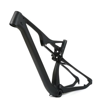 China Mountain bikes 27.5 carbon MTB frame full suspension t800 carbon fiber mountain bicycle frame for sale