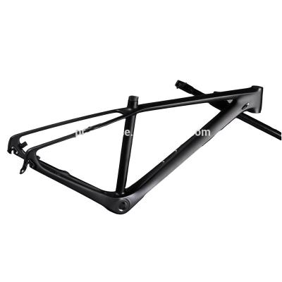 China Monocoque mountain bikes 29er carbon frame bike frame, 12x142 thru-axle 29er carbon mtb frame, carbon mountain bike frame for sale