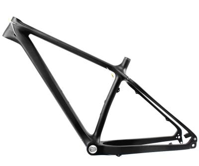 China Mountain Bikes 26er Fat Bike Frame 190mm Space BB120 Per Axle 4.7 Clincher Fat Carbon Bike Frame for sale