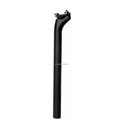 China BMX With Length 400mm And Weight 200g 31.6mm / 27.2mm Carbon Bicycle Seatpost for sale