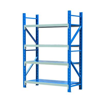 China New Selling Light Duty Pit Type Metal Shelving Warehouse Shelf For Rack for sale