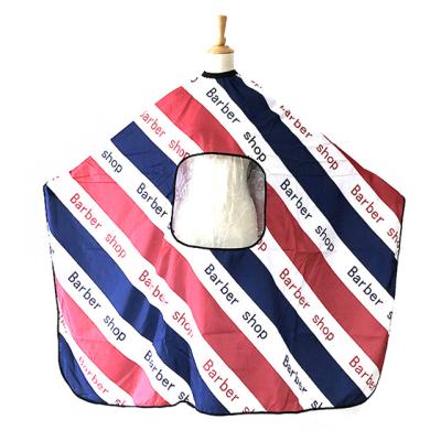 China Custom Barber Cap Salon Window Apron Hairdresser Striped Hairdressing Styling Caps For Hair Cutting for sale