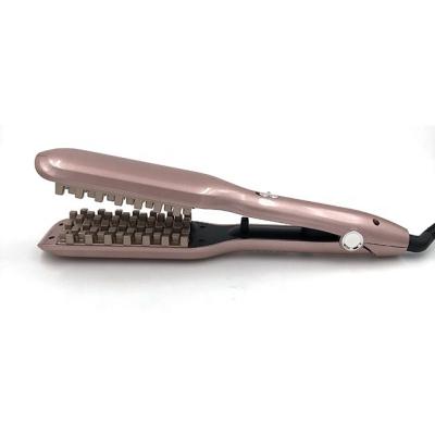 China Hot Sale New Product Wet and Dry Dual Use Comb Hair Curler Hair Straightener for sale