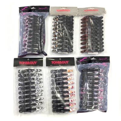 China Professional Hairdresser Alligator Sectioning Hair Clips For Woman Hj-005 for sale