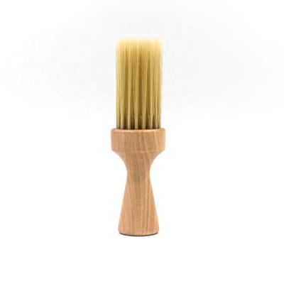 China LOGO Barber Soft Bristle Neck Brush Custom Barber Duster Brush Ns-011 for sale