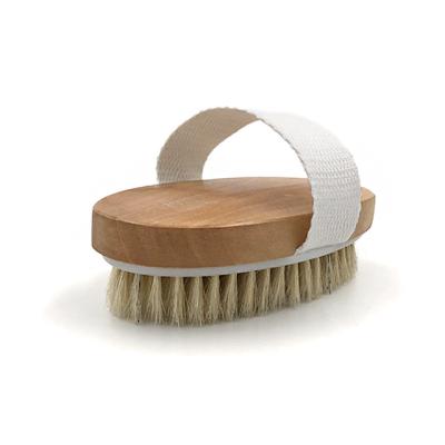 China EXFOLIATE Good Price Hair Brush For Women Bath Sponges Beard Comb Hairdresser Natural Wood Handle Brush Dry Brush Bath Brush for sale