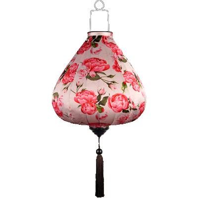 China D03Umbrella Holiday Decoration Downstairs Antique Style Swept Lantern Cotton Print Handmade Creative Chinese Classical Holiday Dress Lantern for sale