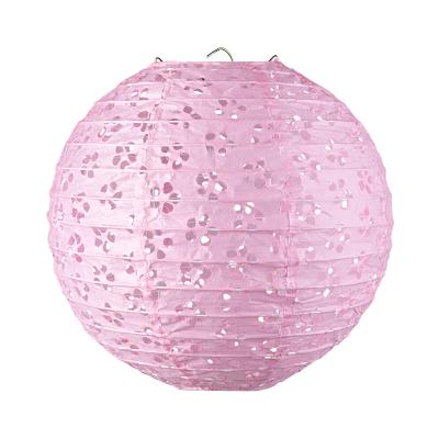 China D08 Partycool Outdoor Waterproof Garden Auto Switch Festival Solar Lantern Holiday Solar LED Paper Decorative Lantern Sets for sale