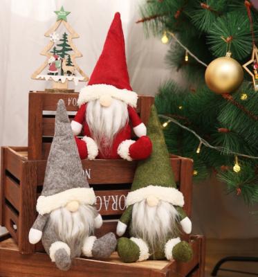 China C04 Colth's Christmas window decorations for dolls faceless older Nordic style decorative dolls for sale