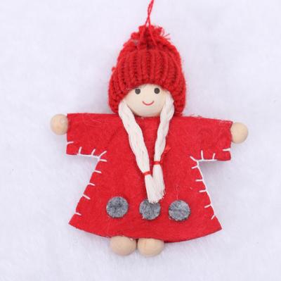 China New Colth Christmas Decoration Christmas Doll Christmas Tree Decoration Creative Pendant Charm C09 for sale