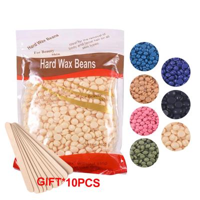 China 100g Hair Removal SM Wax Bean Fast Depilation Paperless Heating Melting Wax Body Beauty Hair Removal Solid Depilatory Beeswax for sale