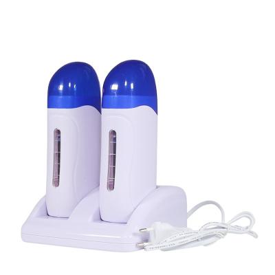 China Other Professional Beauty Epilator Handheld Rod Wax Unhairiniring Wax Heater Single-Seat Double-Body Depilator Hair Removal Machine for sale