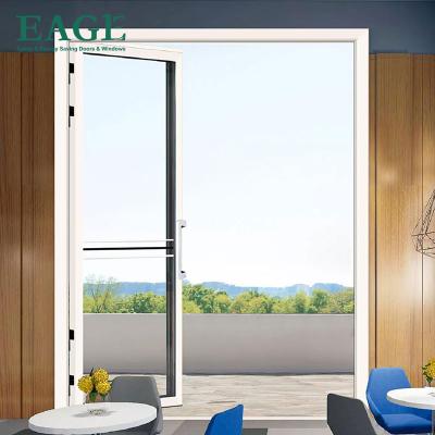 China Post Modern House Windows And Doors Design Thermal Break Aluminum Swing Glass Sliding Door for sale