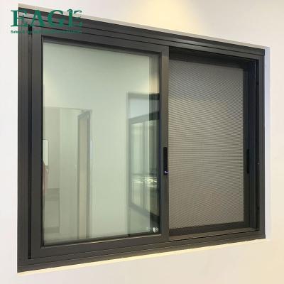 China Contemporary Australia Standard Modern Aluminum Sliding Window For Home Use for sale