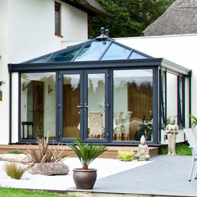 China China Factory Customized Modern Solarium Outdoor Glass Room For Garden Glass Home for sale