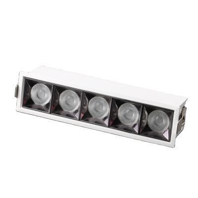 China Modern Success Dali Dimmable Led Downlight Shopping Mall Led Downlight Side View for sale