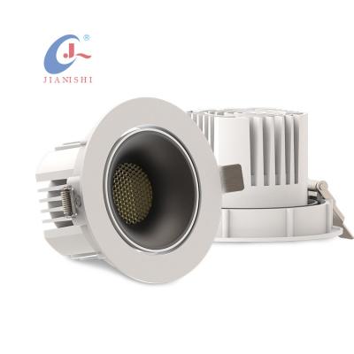 China Modern Low Price Anti Glare Recessed Downlight 3 Year Warranty 45 Degree Led Downlight for sale