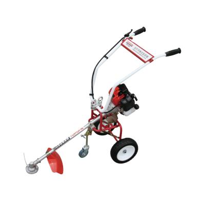 China 2-Stroke Hand Push Grass Cutter 2 Stroke 43cc Gasoline Grass Trimmer for sale