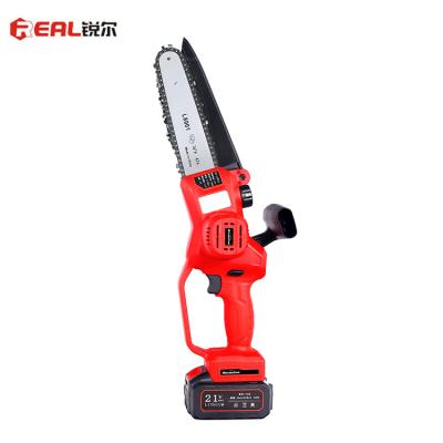 China 21V CE Approved Anti-skid 8inch Bar Mini Chainsaw With Lithium Battery Electric Cordless Portable Chainsaws for sale