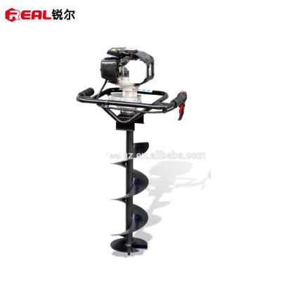 China 49cc Big Drill Gasoline Power Planting Tree Soil Drilling Rig Drills Flexible Earth Auger Drill for sale