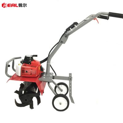 China Farms Multifunctional 48F Engine Power Tiller Agricultural Tractor Cultivator With Wheels For Loosening The Soil for sale