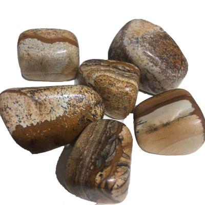 China China Wholesale Bulk Healing Stones Tumble Feng Shui Crystal Diy Natural Picture Stone Cube for sale