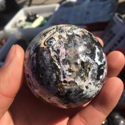 China China Wholesale Natural Crystal Stone Polished Crystal Marine Opal For Home Decoration for sale