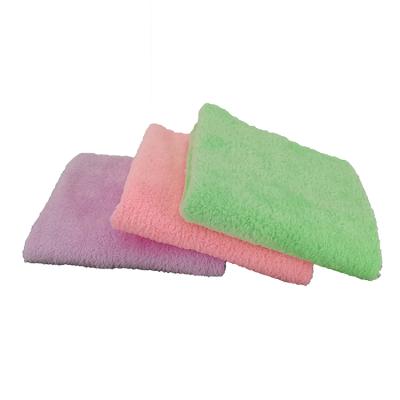 China Customized Size Safe For Kids Coral Fleece Towel Set Quick Drying Face Towel Hair Towel Absorbent Wrap for sale