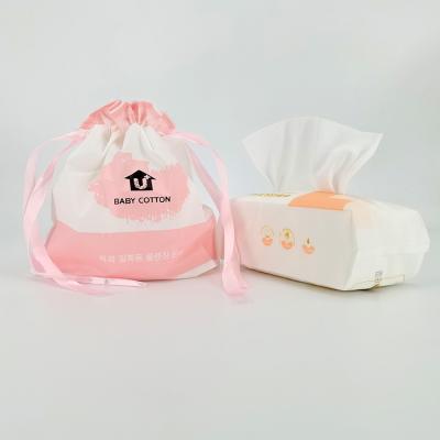 China Wholesale Skin Cleaning Cloth Disposable Nonwoven Facial Soft Cloth Dry Wipes Rolls Cloth for sale