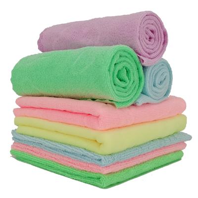 China Custom Size Microfiber Child Safe Cleaning Cloth Absorbent Kitchen Dish Cleaning Towel for sale