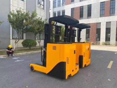 China Niedriggeräuschter elektrischer Paletten-Forklift Hydraulikpumpe Stand-up elektrischer Forklift zu verkaufen