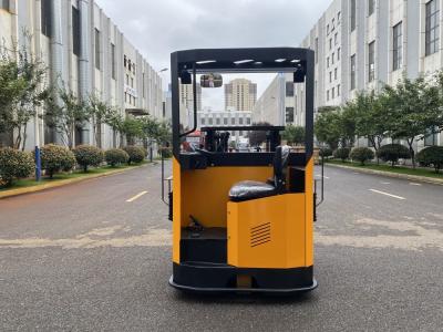 中国 負荷センター 600mm 電動パレットスタッカー 安全座席 ハンドスタッカー 電動 販売のため