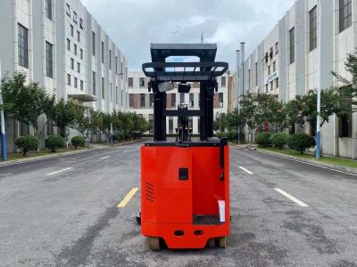 China 5500 mm Lifting Height Electric Double Extension Forklift with 1600 KG Rated Load Capacity for sale