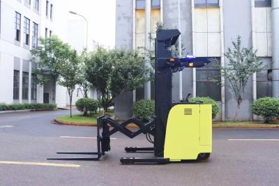 China Electric Double Extension Forklift for Retail and E-commerce Warehousing 1000mm Forward Distance 1070mm Fork Length for sale