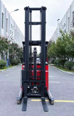 China Electric Narrow Aisle Reach Forklift Truck Battery Capacity 25.6 V 400AH 2000 KGS Seated Type Curtis Controller for sale