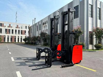 China 1500 KG Double Deep Reach Electric Forklift with 48V 400AH Battery Capacity and 8500 mm Lifting Height for sale