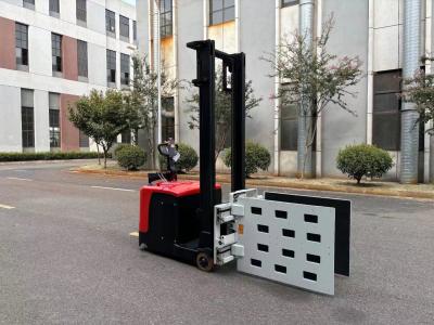 China 200 kg Rated Load Electric Forklift with Steel Back Clamp and Arm Range 500-1700 mm for sale