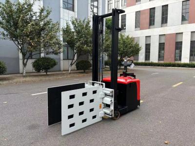 China Electric Forlift Truck With Steel Back Clamp Load 200 Kg Non-Standard Height 2000 Mm for sale