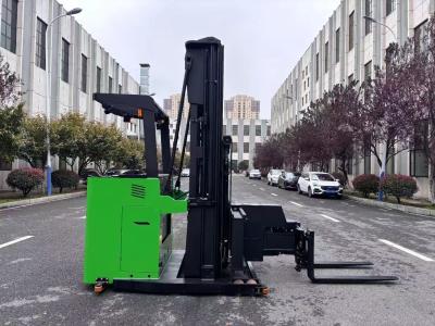 China CURTIS Control System Stand Type 3 Ways Direction Electric Forklift 1.6 Tons for sale