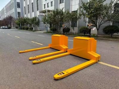 China 2 Ton Battery Powered Electric Pallet Stacker Truck 1460mm Fork Width 24V210AH Battery for sale