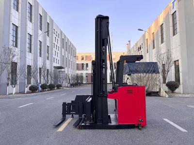 China Long-Duration Material Handling Three-way Electric Pallet Stacker  Forklift Rated Capacity 1500 KG Max.Height  7000 mm High-Density Storage Environments for sale