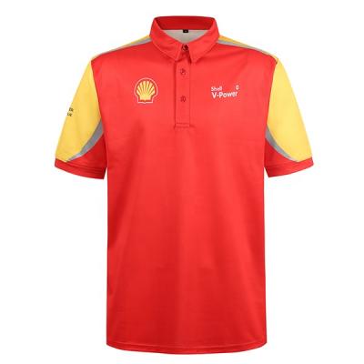 China Customized Wholesale Custom Logo Men's Anti-Wrinkle Men's Professional Uniforms Manufacturer Polo Shirt for sale